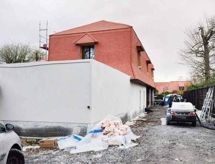 Travaux de réhabilitation bâtiment Faches-Thumesnil