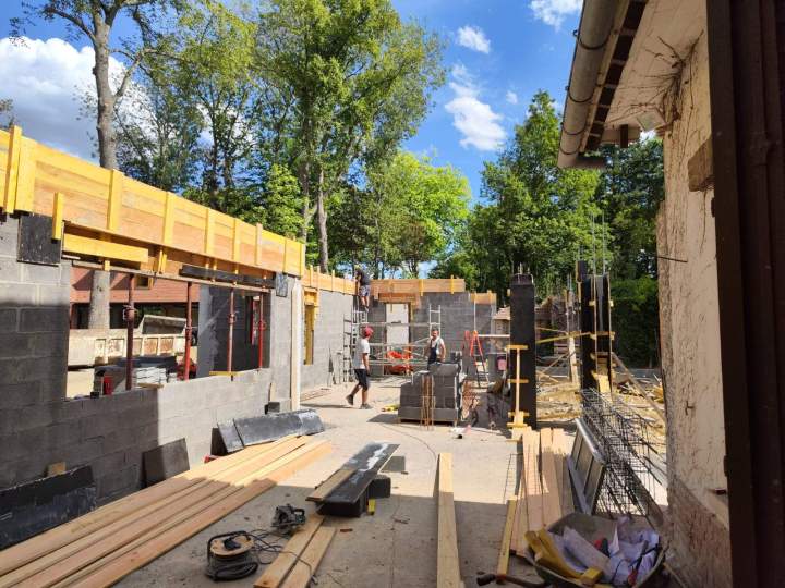 Chantier de construction Faches-Thumesnil